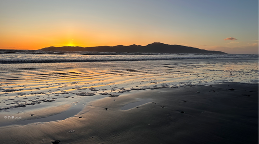 Kapati Island at sunset